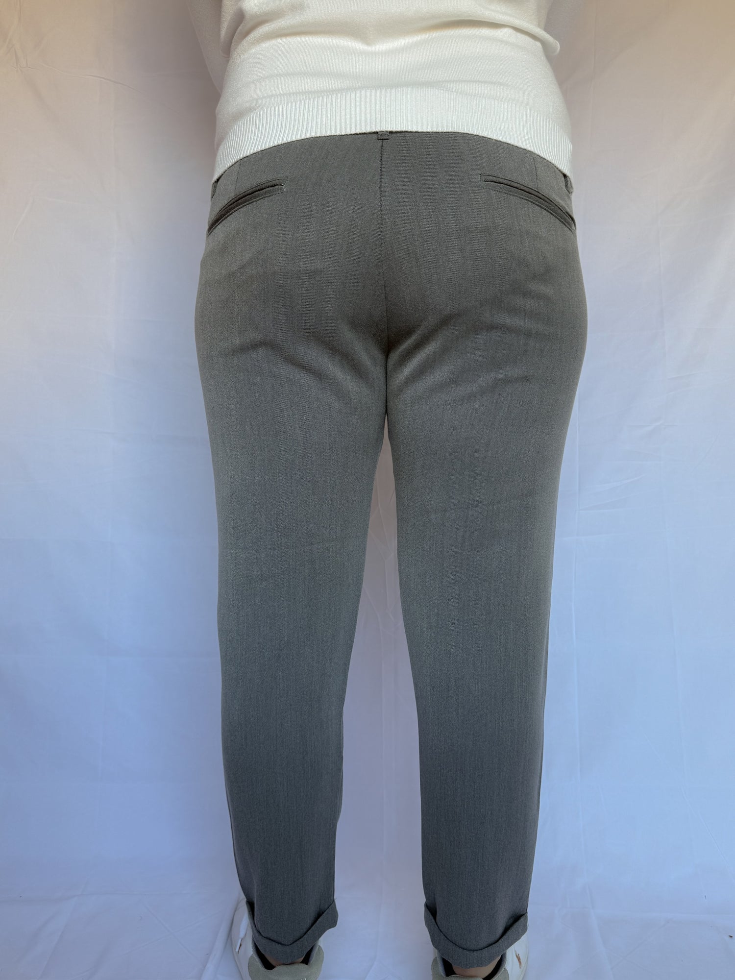 PANTALONE SARTORIALE GRIGIO